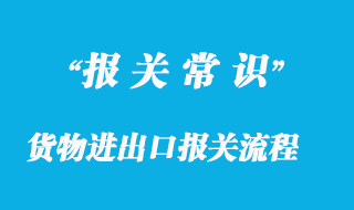 貨物進出口報關(guān)流程