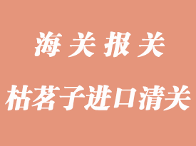 枯茗子進(jìn)口清關(guān)報檢清關(guān)流程