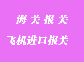 怎么辦飛機(jī)進(jìn)口報(bào)關(guān)手續(xù)？